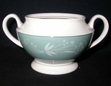 Royal Doulton Cascade D6457 Sugar Bowl & Lid - No Lid