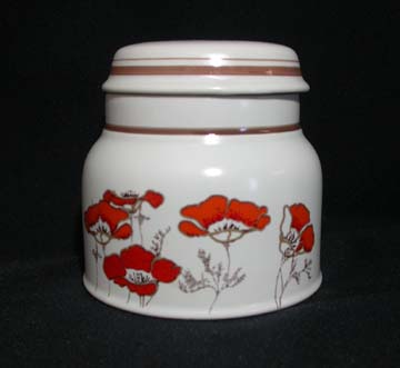 Royal Doulton - Lambethware Fieldflower LS1019 Sugar Bowl & Lid