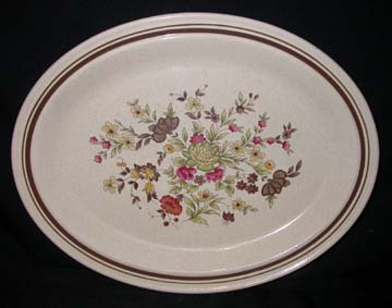 Royal Doulton - Lambethware Gaiety - Brown - LS1014 Platter