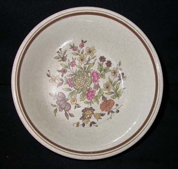 Royal Doulton - Lambethware Gaiety - Brown - LS1014 Bowl - Fruit Nappie