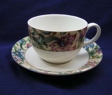 Royal Doulton Jacobean  TC1216 Cup & Saucer