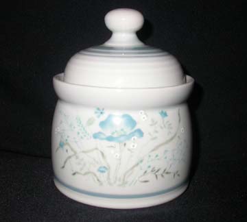 Royal Doulton - Lambethware Morning Dew LS1033 Sugar Bowl & Lid