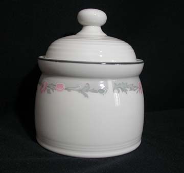 Royal Doulton Park Lane - Fresh Flowers Series Sugar Bowl & Lid