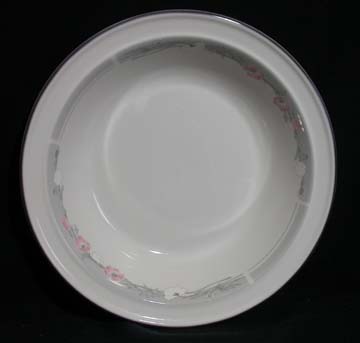 Royal Doulton Park Lane - Fresh Flowers Series Bowl - Soup/Rim