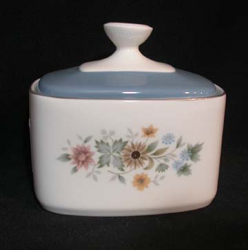 Royal Doulton Pastorale H5002 Sugar Bowl & Lid