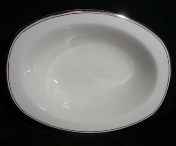 Royal Doulton Platinum Concord H5048 Vegetable Bowl - Oval