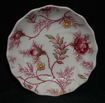 Spode Rosebud Chintz Butter Pat