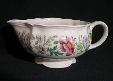 Royal Doulton Stratford - Floral - D6196 Gravy Boat Only