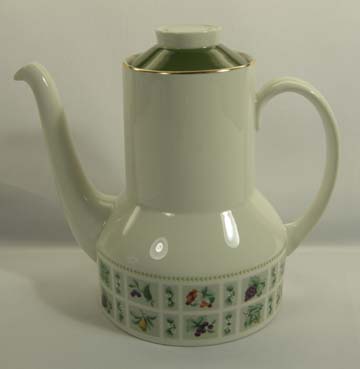 Royal Doulton Tapestry TC 1024 Coffee Pot & Lid - Large