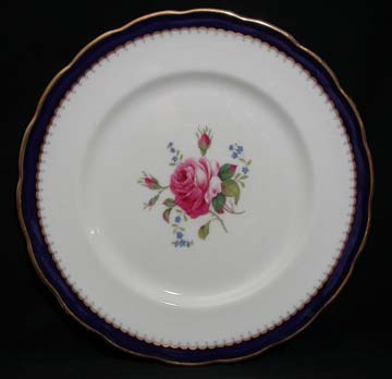 Royal Swansea Coronation Plate - Dinner