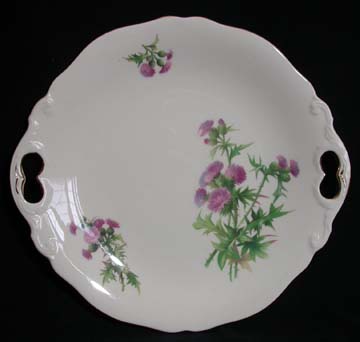 Royal Winton Scotch Thistle Plate - Cake/Handled