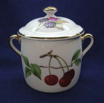 Royal Worcester Evesham Jam/Jelly & Lid