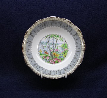 Royal Albert Silver Birch Bowl - Fruit Nappie