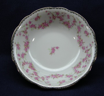 Schumann - Bavaria - Germany Original Bridal Rose Bowl - Cereal/Soup