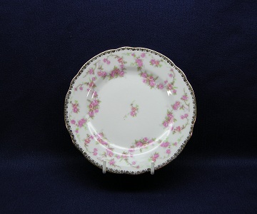 Schumann - Bavaria - Germany Original Bridal Rose Plate - Bread & Butter