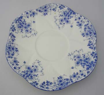 Shelley Dainty Blue Cream Soup Saucer