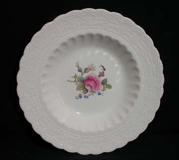 Spode Billingsley Rose Bowl - Soup/Rim - Pink Mark