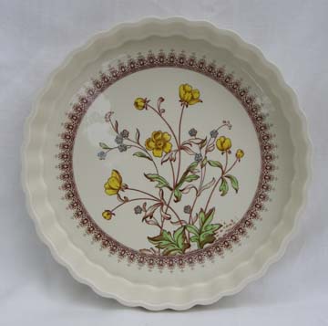 Spode Buttercup Quiche