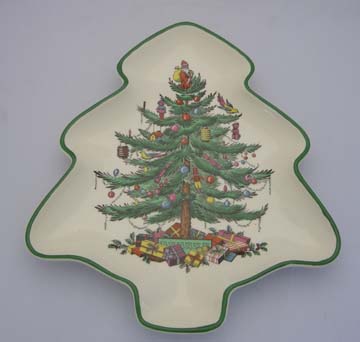 Spode Christmas Tree Tree Dish