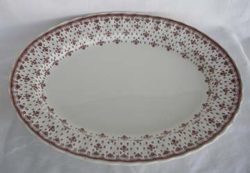 Spode Fleur De Lis - Brown Platter