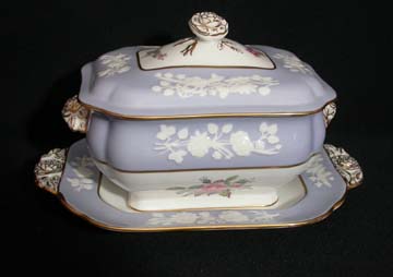 Spode Maritime Rose R4118 Covered Server & Underplate