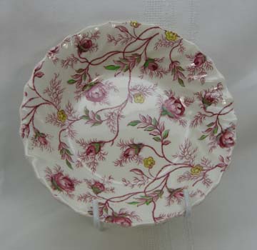 Spode Rosebud Chintz Bowl - Fruit Nappie