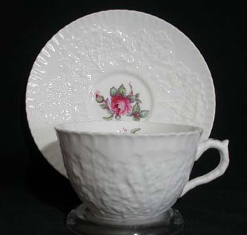 Spode Savoy Rose Y2862 Cup & Saucer