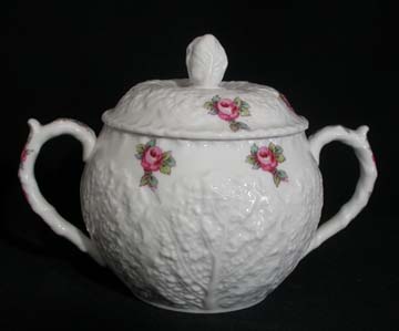 Spode Savoy Rose Y2862 Sugar Bowl & Lid