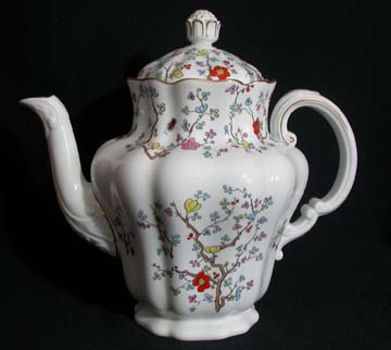 Spode Shanghai Coffee Pot & Lid - Large