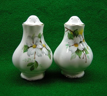 Royal Albert White Dogwood Salt & Pepper Set