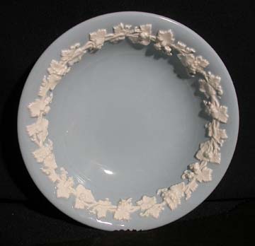 Wedgwood Cream Color On Lavender - Plain Edge Bowl - Cereal/Soup