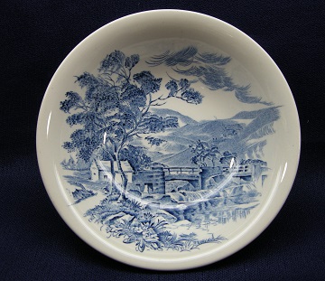 Wedgwood Countryside - Blue Bowl - Cereal/Soup