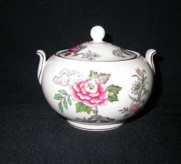 Wedgwood Cathay Sugar Bowl & Lid