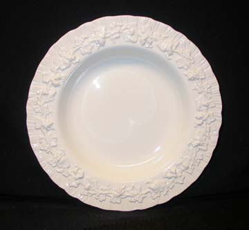 Wedgwood Cream Color On Cream Color - Shell Edge Bowl - Soup/Rim