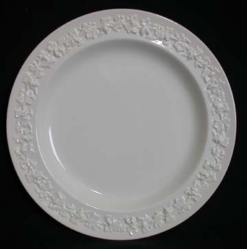 Wedgwood Cream Color On Cream Color - Plain Edge Plate - Salad - 1''Rim