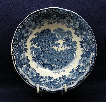 Wedgwood Woodland - Blue Bowl - Cereal/Soup